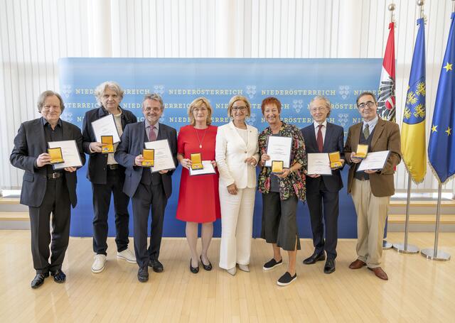 Verleihung des großen Ehrenzeichens des Landes Niederösterreich